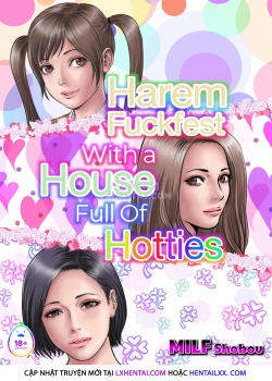 Harem Fuckfest With A House Full Of Hotties